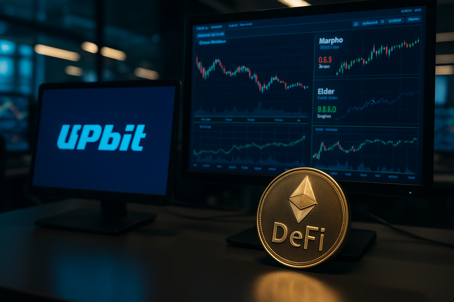 Upbit pridáva Morpho a Euler tokeny na KRW trh, DeFi získa na popularite