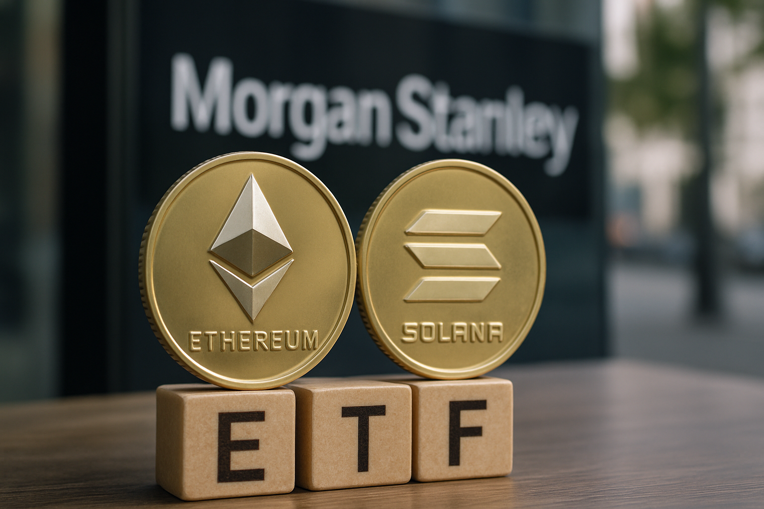 Morgan Stanley uvádza najlacnejšie ETF na Ethereum a Solanu