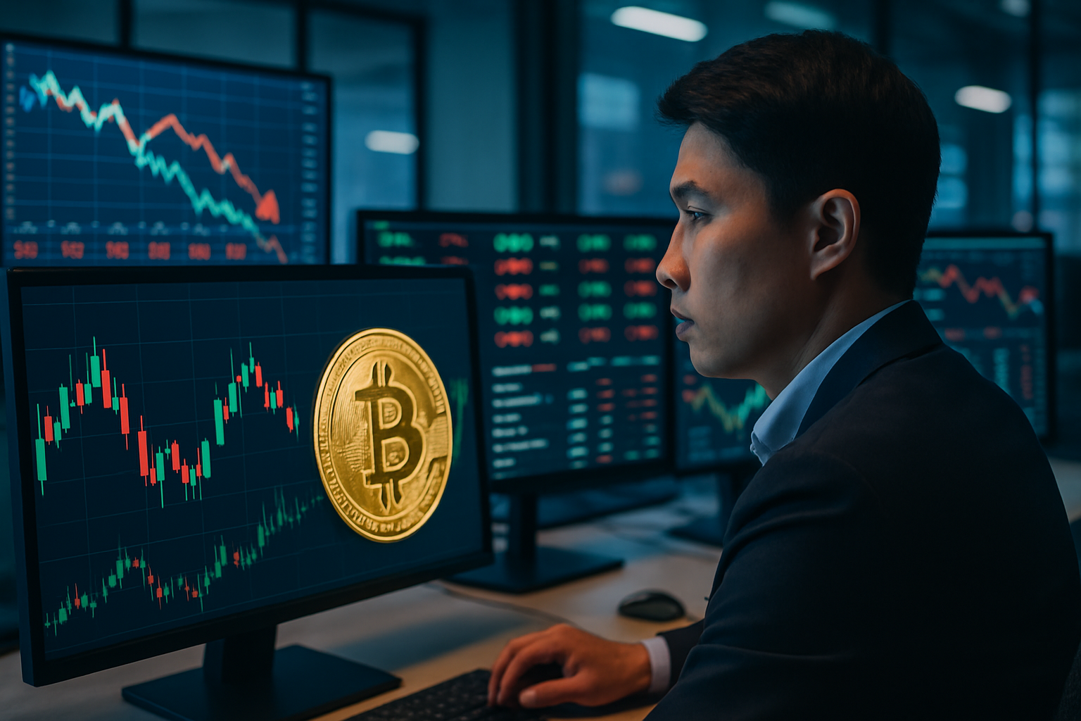 Krypto obchodovanie v Južnej Kórei rastie počas poklesu akciového trhu