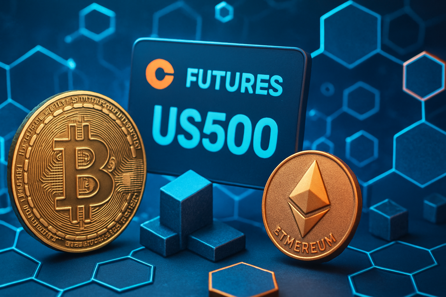 Coinbase Derivatives uvádza US500 indexové futures v auguste