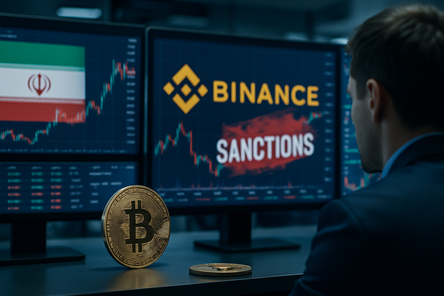 Iran spojená burza previedla 676 miliónov dolárov na Binance v schéme obchádzania sankcií
