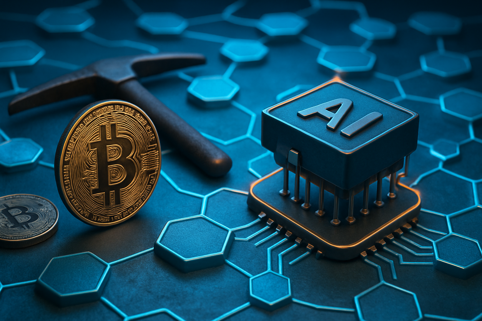 Bitcoin mining capitulation: Difficulty klesá, ťažobné strediská sa preorientovávajú na AI
