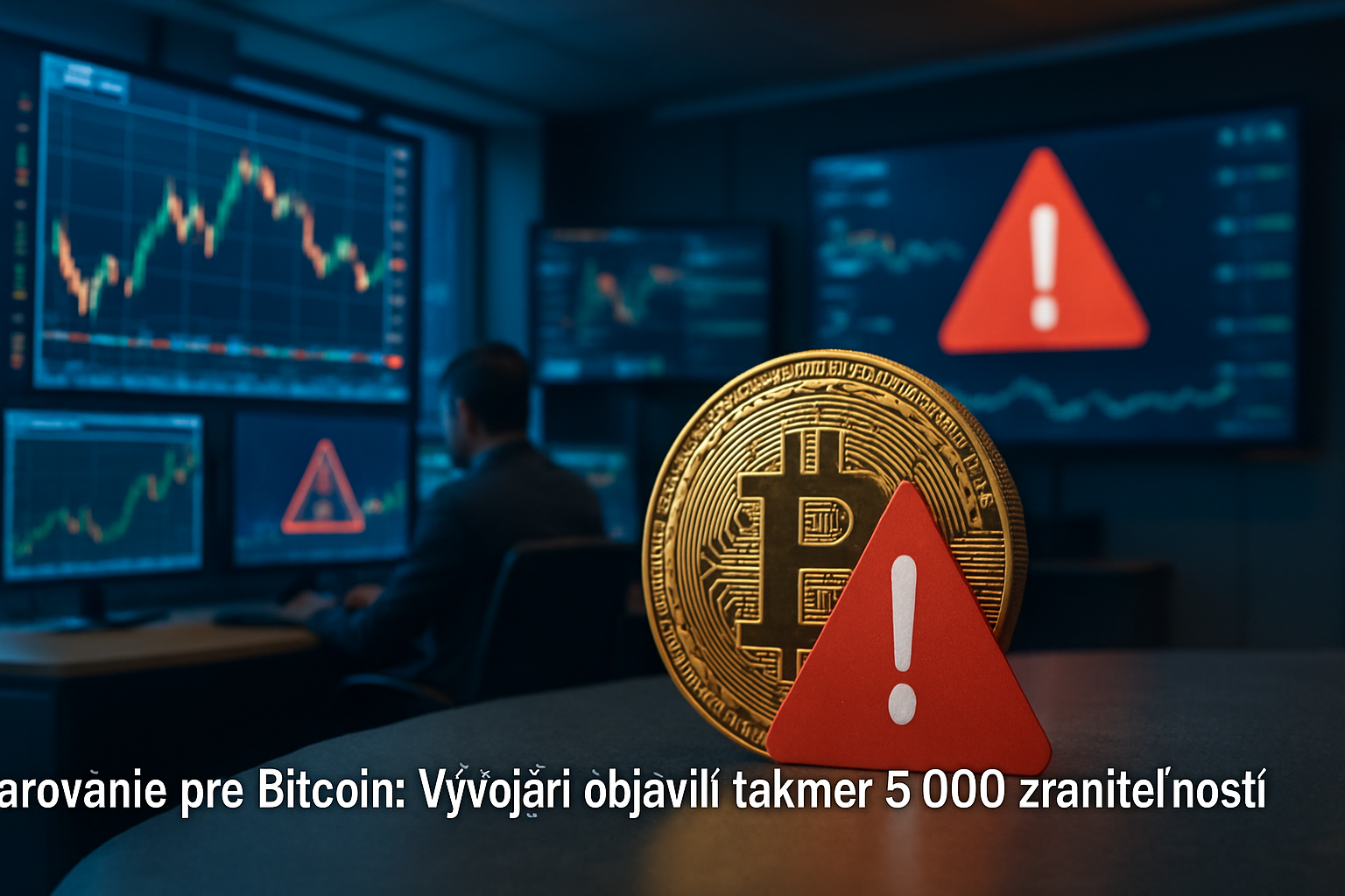 Varovanie pre Bitcoin: Vývojári objavili takmer 5 000 zraniteľností
