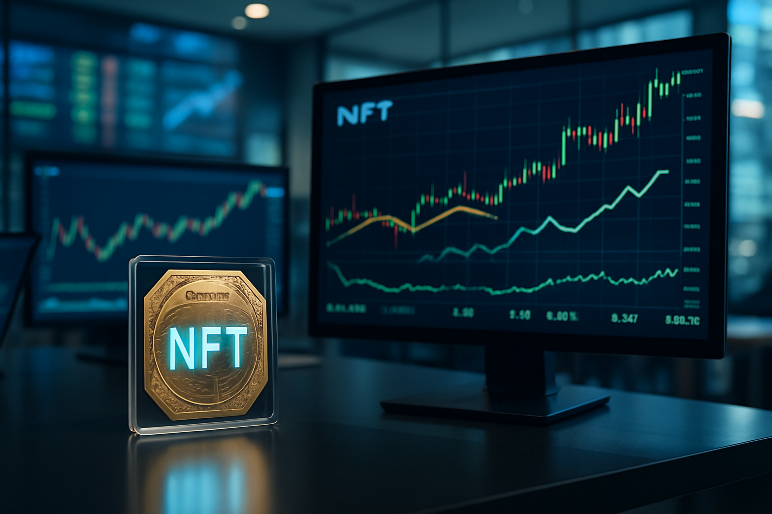 NFT trh zažíva boom s nárastom predaja o 170 % na 95,5 milióna dolárov