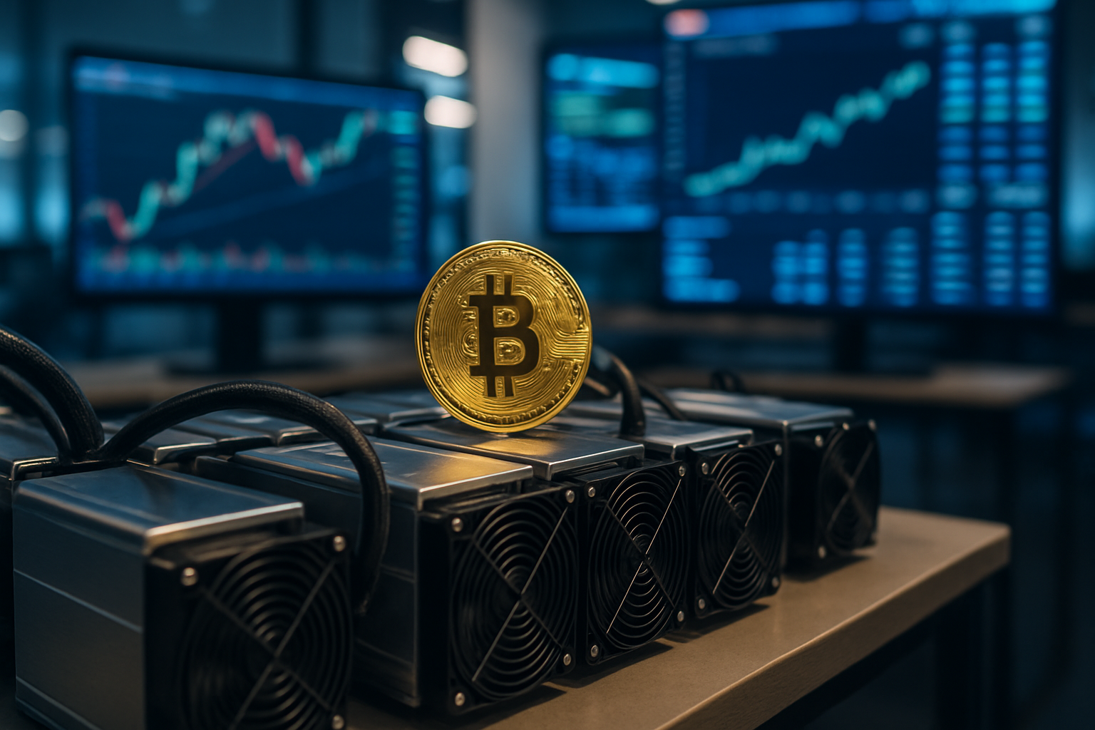Bitcoinova rally a vzostup ťažobných akcií nad AI sektorom