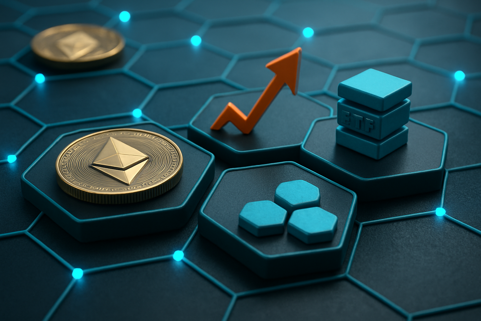 Ethereum zaznamenáva najlepšie výsledky v Q3 s 60% nárastom a 10 miliardami ETF prítokov