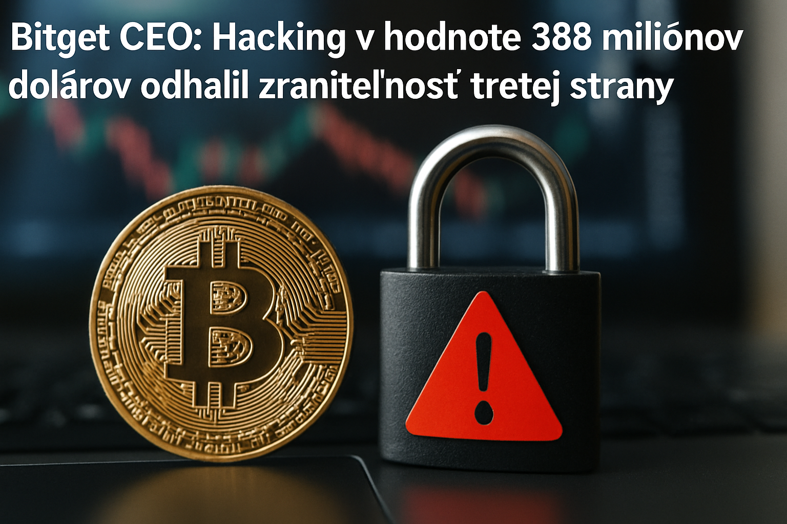 Bitget CEO: Hacking v hodnote 388 miliónov dolárov odhalil zraniteľnosť tretej strany