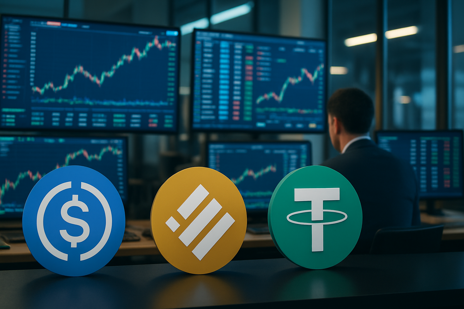 Circle získava výhodu v boji o stablecoiny s Tetherom