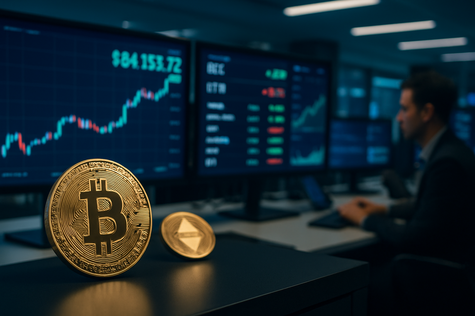 Bitcoin sa zotavuje nad 84 000 USD, ETF priťahujú 30 miliónov dolárov