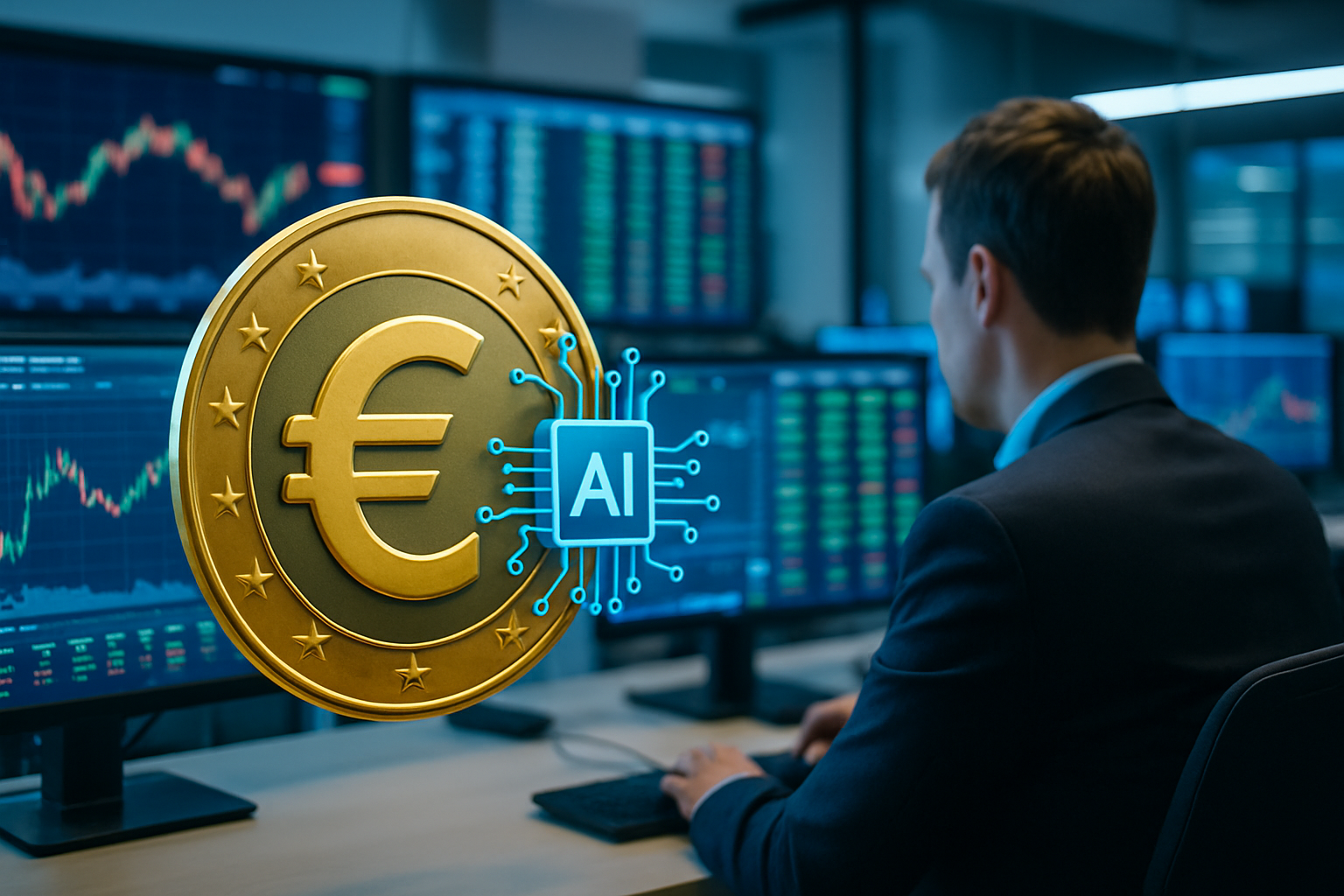 ECB plánuje testovať platby digitálneho eura poháňané AI