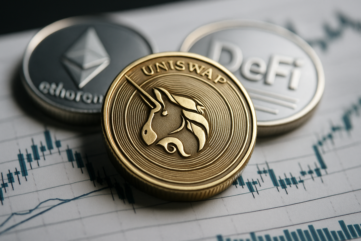 Uniswap vedie s 82 miliónmi dolárov v tokenizovaných akciách