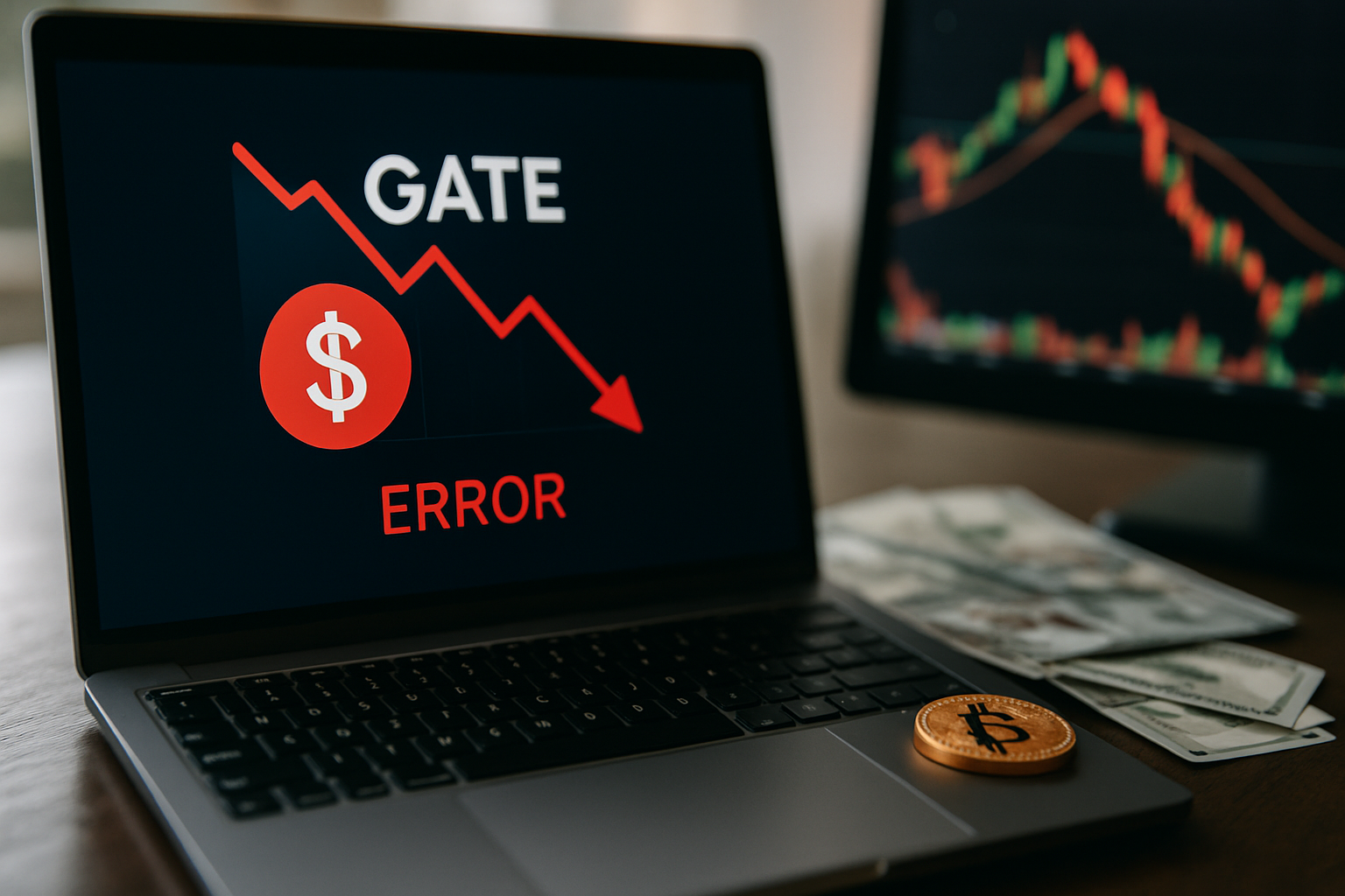 Chyba na Gate Exchange priviedla účet do mínusu 1,5 milióna dolárov