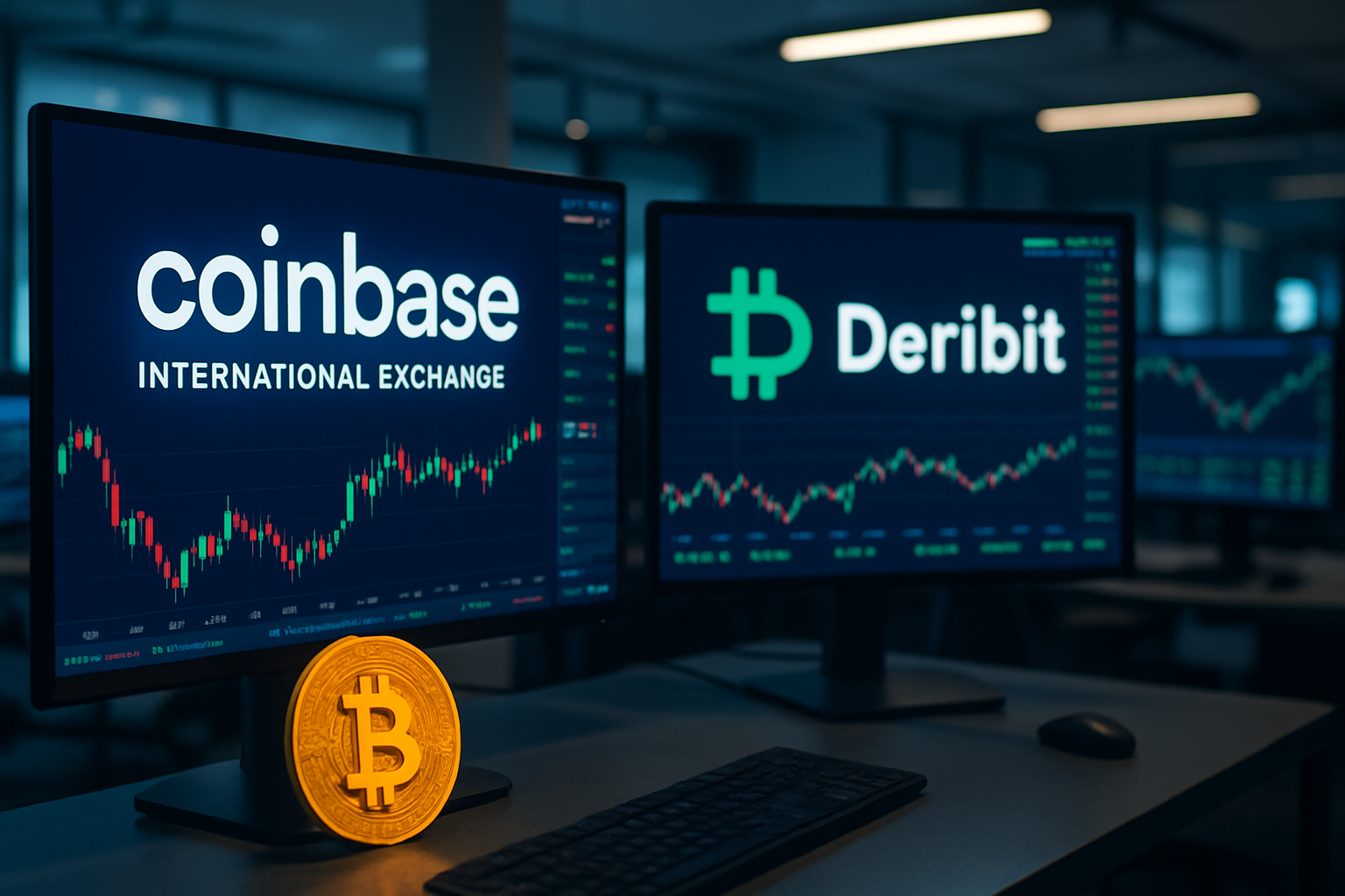 Coinbase International Exchange sa presúva na Deribit: Očakávané výpadky 1. októbra