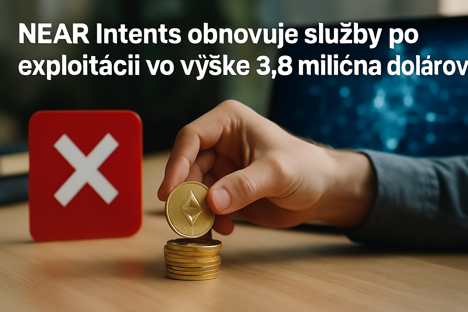 NEAR Intents obnovuje služby po exploitácii vo výške 3,8 milióna dolárov