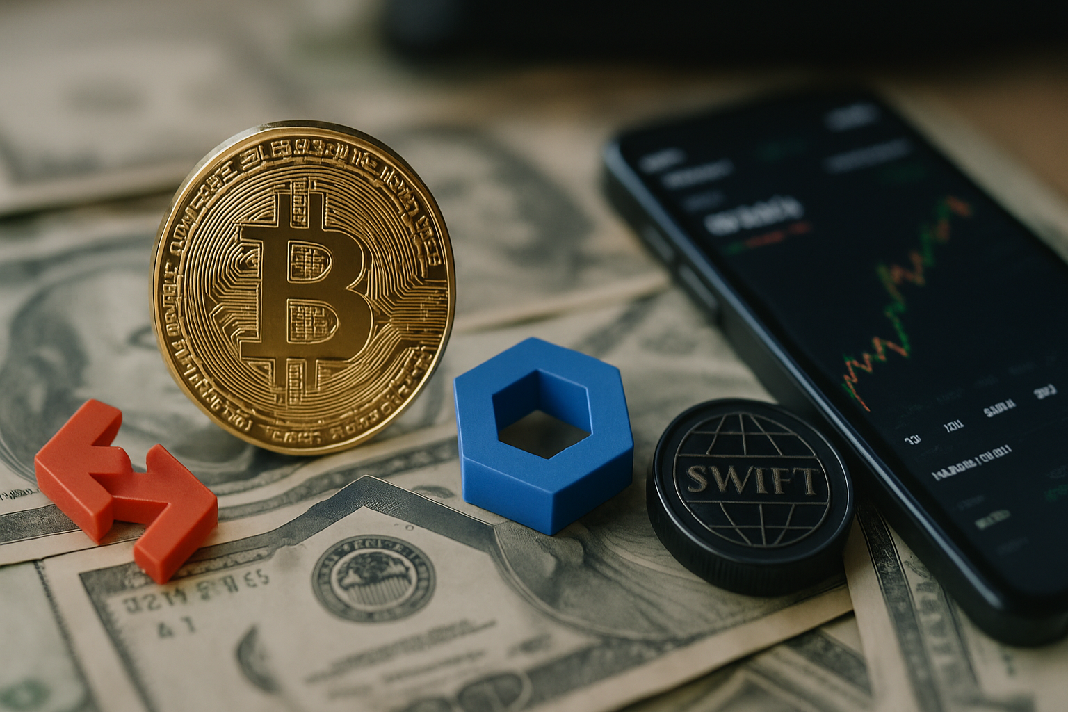 Bitcoin testuje úroveň 86,5K, Bitget obnovuje výbery a Swift pridáva Chainlink