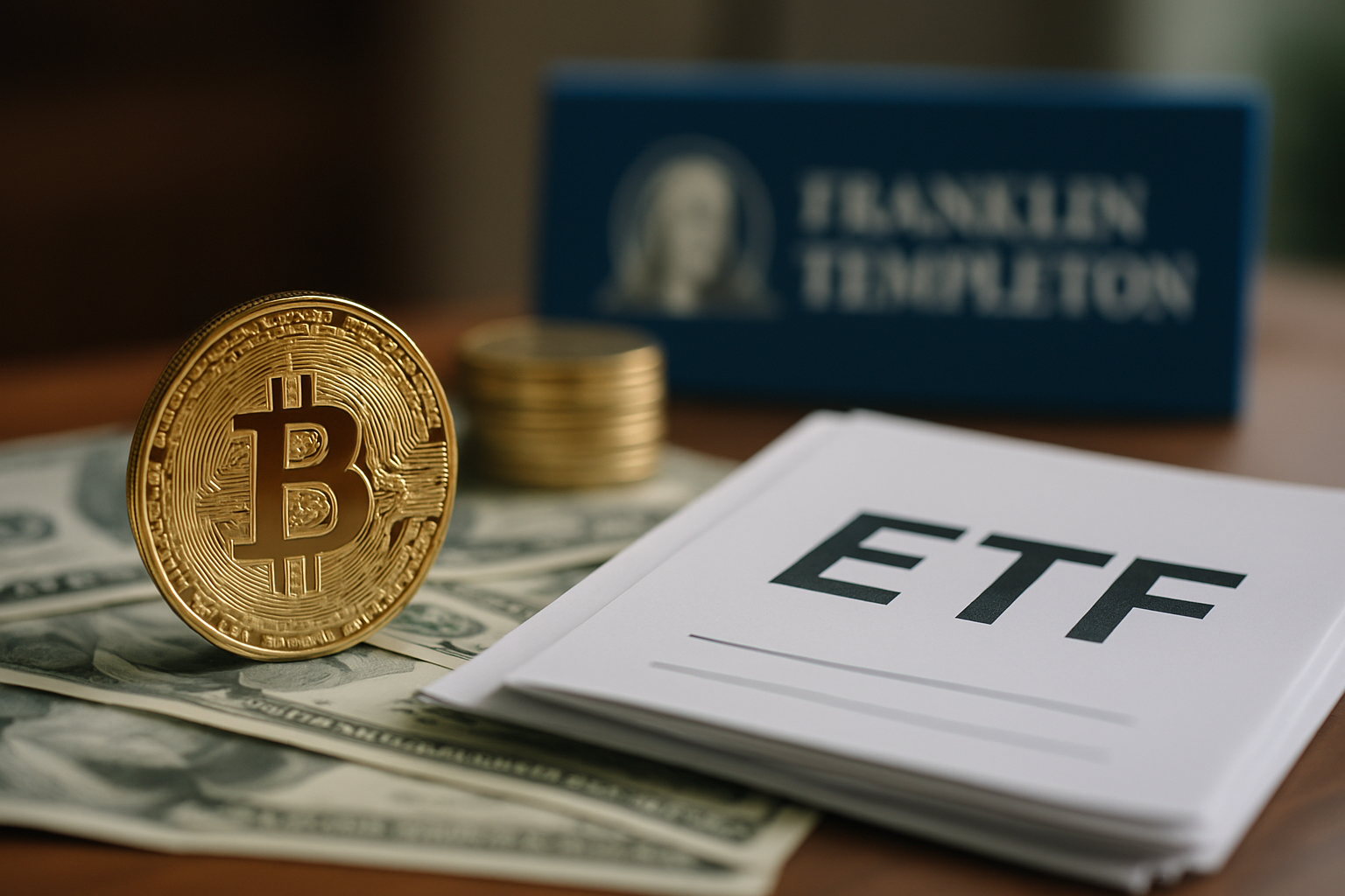 Franklin Templeton uvádza ETF, ktoré premieňajú dividendy na Bitcoin